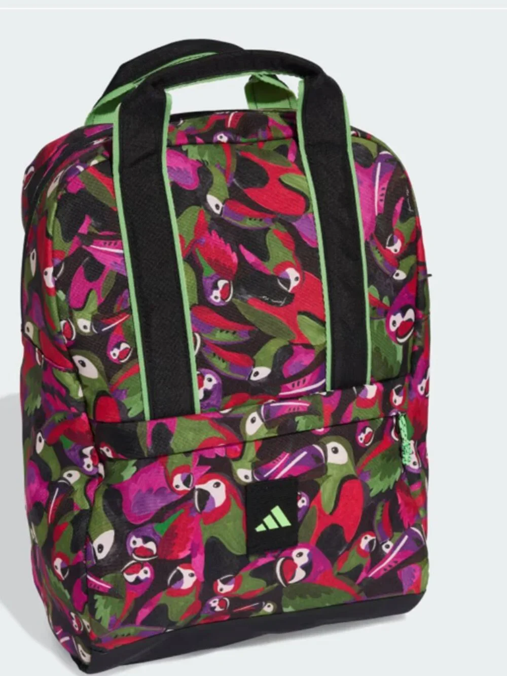 Adidas x Farm Rio Tropical Print Backpack Purple Black